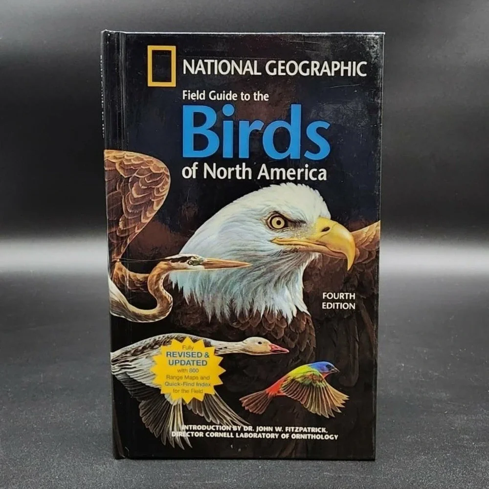 National Geographic Field Guide to the Birds of North America Hardcover Book New